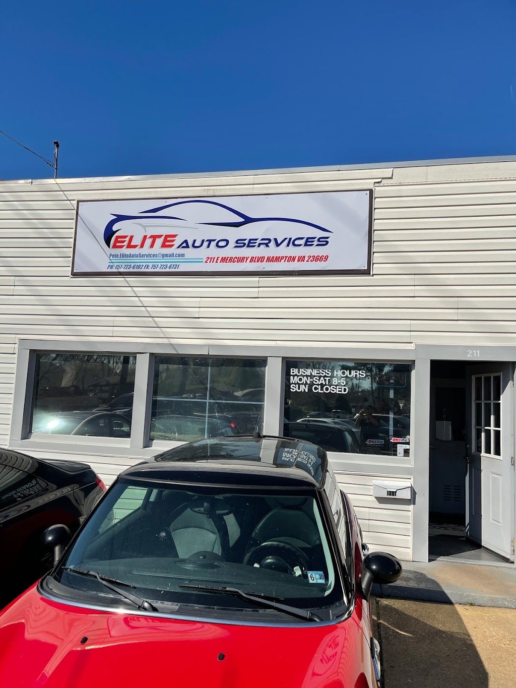 Elite Auto Services | 203 E Mercury Blvd, Hampton, VA 23669, USA | Phone: (757) 723-6102