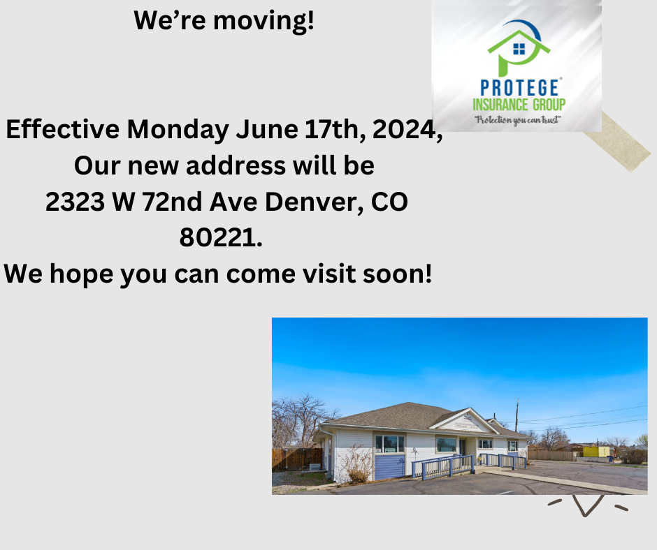 Protege Insurance Group | 2323 W 72nd Ave, Denver, CO 80221, USA | Phone: (720) 763-2942