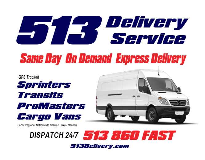 513 Delivery Service | 10 Cinchris Dr, Fairfield, OH 45014, USA | Phone: (513) 860-3278