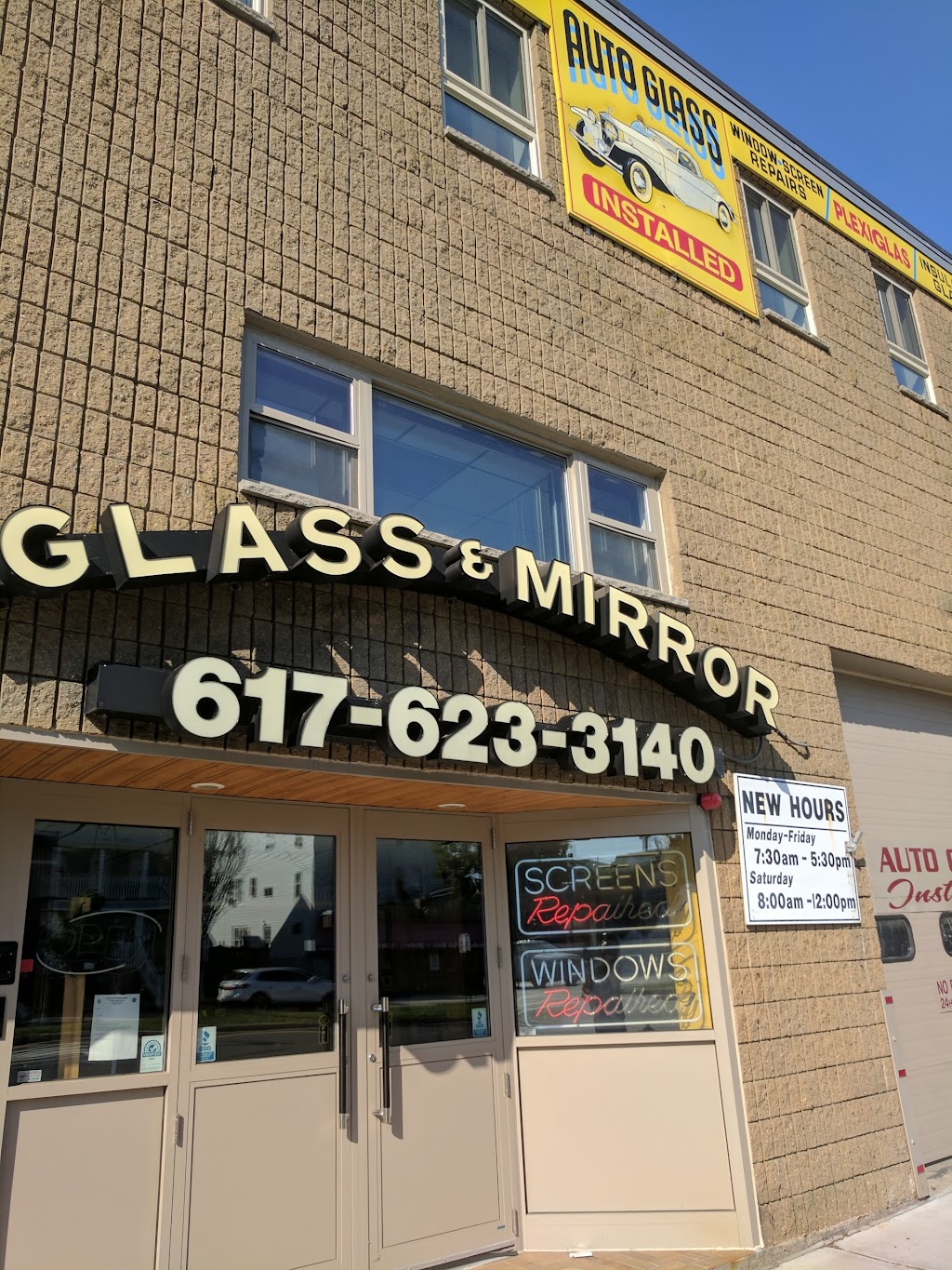 Glass & Mirror Inc | 190 Broadway, Somerville, MA 02145, USA | Phone: (617) 623-3140