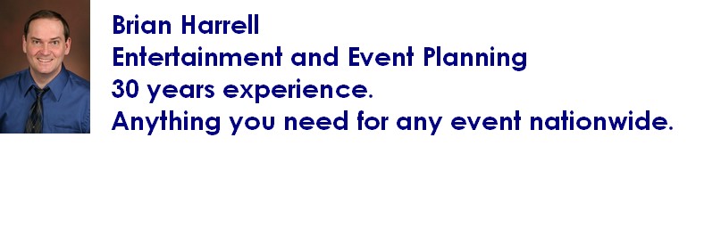 Brian Harrell Entertainment & Event Planning | 4500 Whitetail Way #201, Eagan, MN 55123 | Phone: (651) 280-5339