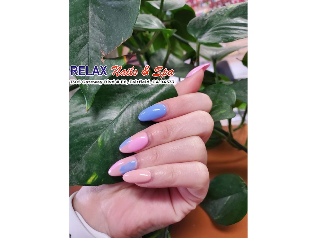 Relax Nails & Spa | 1305 Gateway Blvd E6, Fairfield, CA 94533, USA | Phone: (707) 421-8988