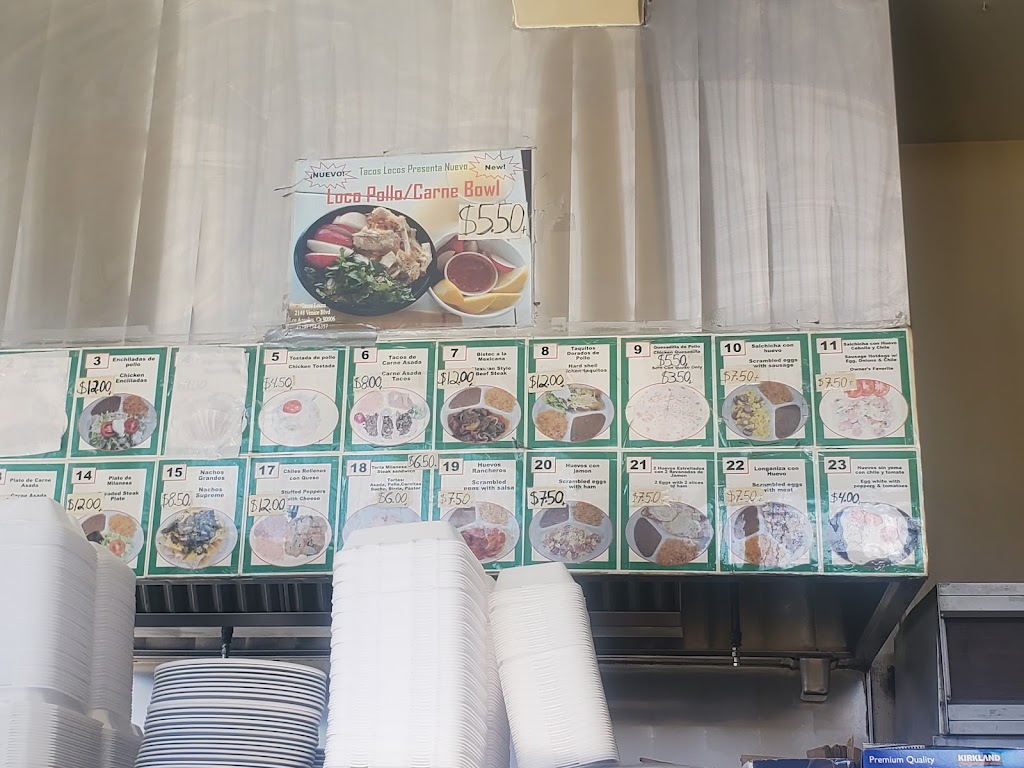 Tacos Locos | 2148 Venice Blvd., Los Angeles, CA 90006, USA | Phone: (323) 734-6357