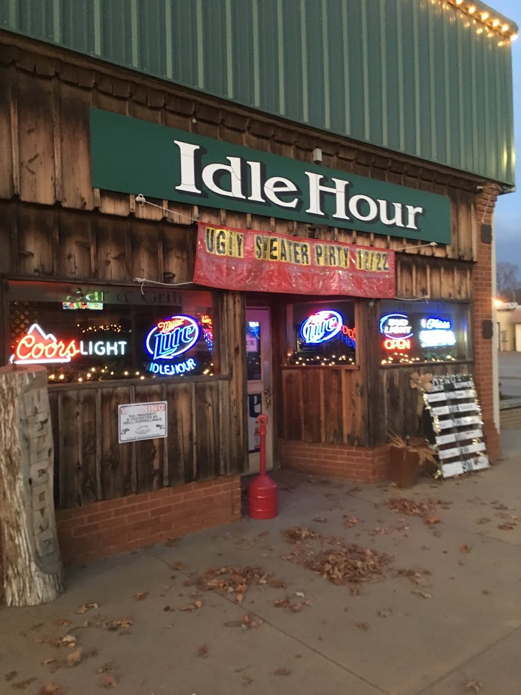 Idle Hour | 125 E Main St, Anthony, KS 67003, USA | Phone: (620) 842-3015