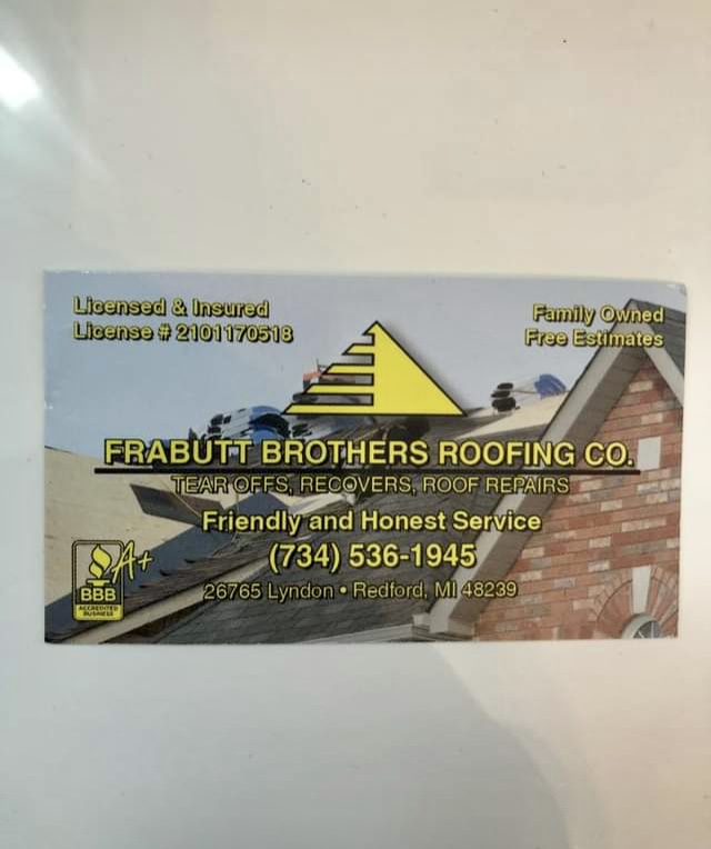 Frabutt Brothers Construction | 26765 Lyndon St, Redford Township, MI 48239, USA | Phone: (734) 536-1945