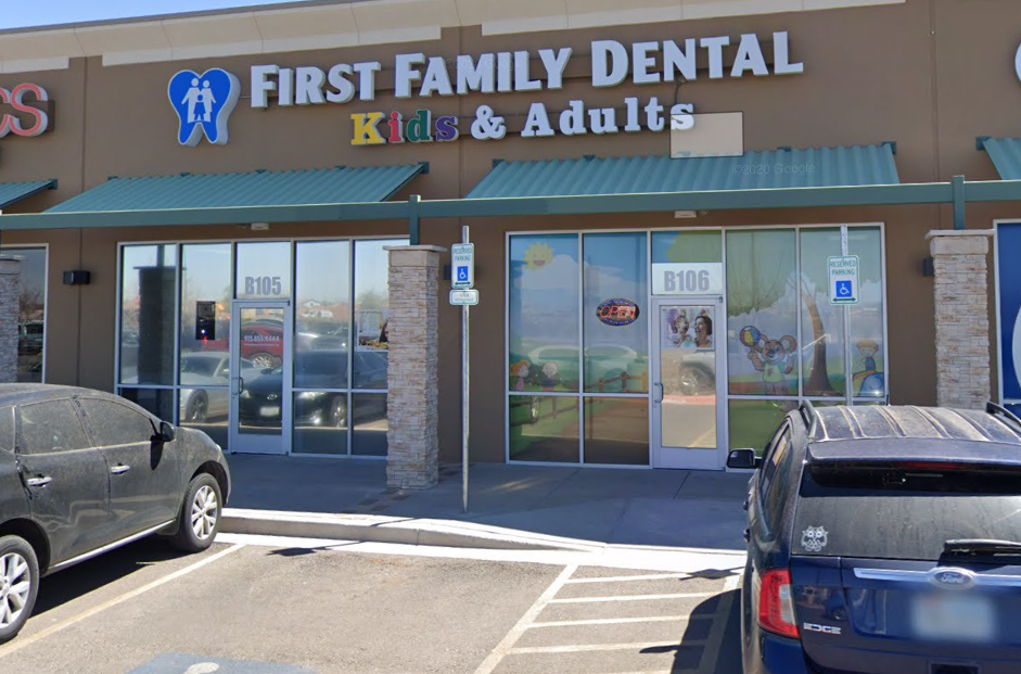 First Family Dental | 3590 N Zaragoza Rd ste b105-106, El Paso, TX 79938, USA | Phone: (915) 855-4444