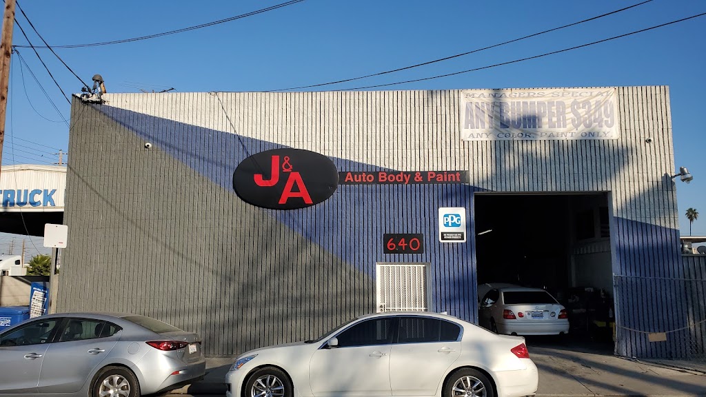 J&A Auto Body And Paint | 640 N Flint Ave, Wilmington, CA 90744 | Phone: (310) 462-6950