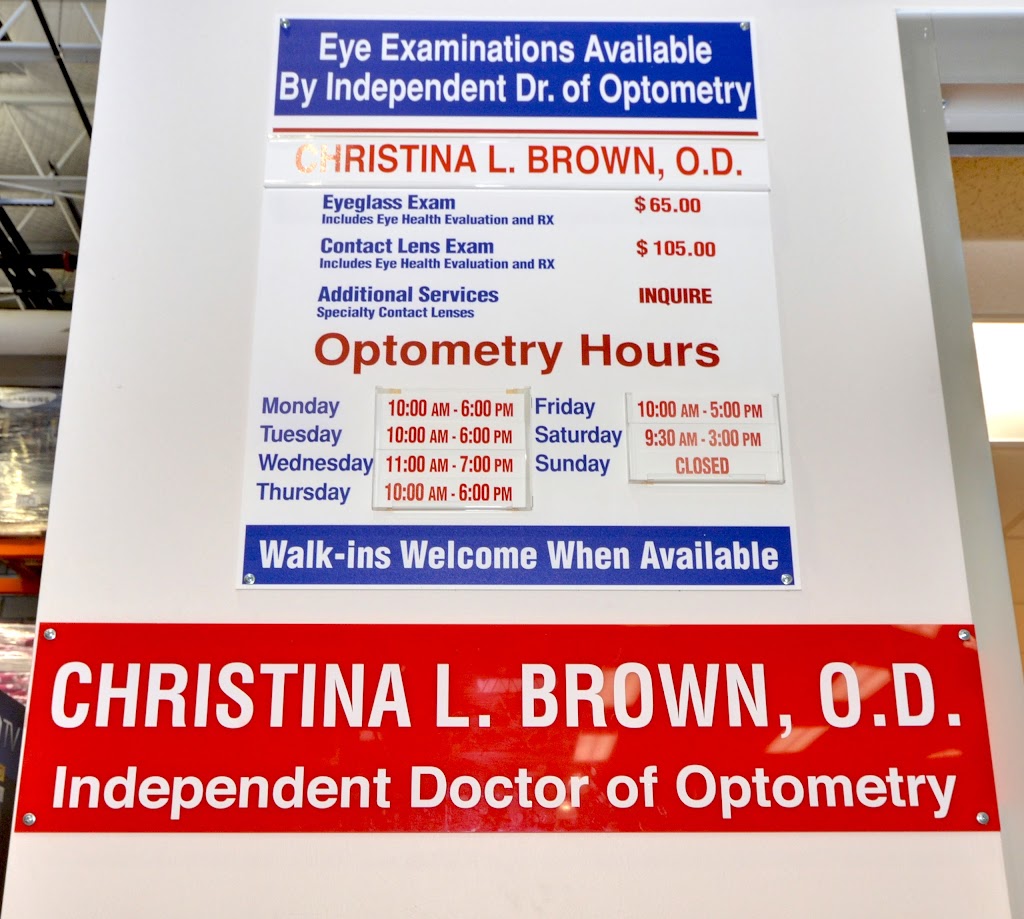 Christina L. Brown, OD | 8201 S Tamiami Trail UNIT 501, Sarasota, FL 34238, USA | Phone: (941) 923-7337