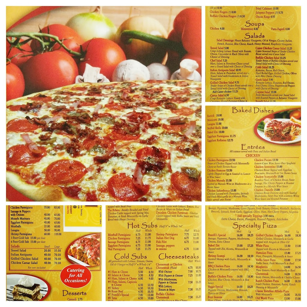 Fratellis Pizzeria & Cafe | 201 Stelton Rd, Piscataway, NJ 08854, USA | Phone: (732) 752-5300