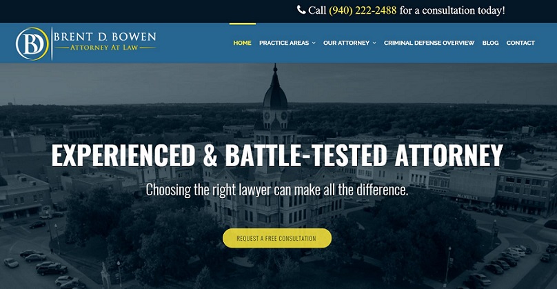 Brent D. Bowen Attorney At Law | 101 S Woodrow Ln #102, Denton, TX 76205, USA | Phone: (940) 222-2488