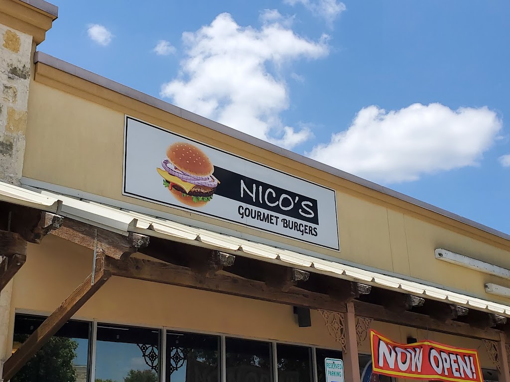 Nicos Gourmet Burgers | 109 Waterview Pkwy Ste 104, Boerne, TX 78006, USA | Phone: (830) 431-6836