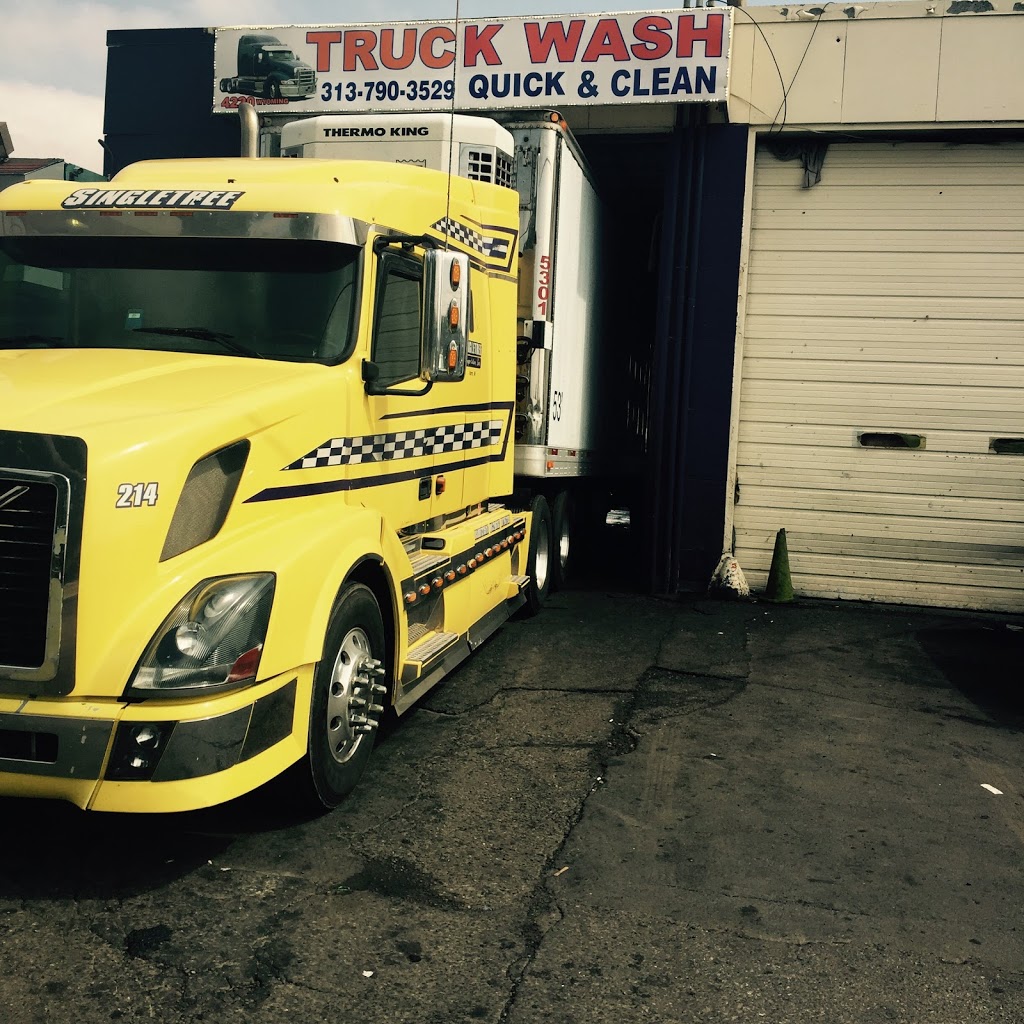 Quick & clean truck wash | 4220 Wyoming Ave, Dearborn, MI 48124, USA | Phone: (313) 790-3529