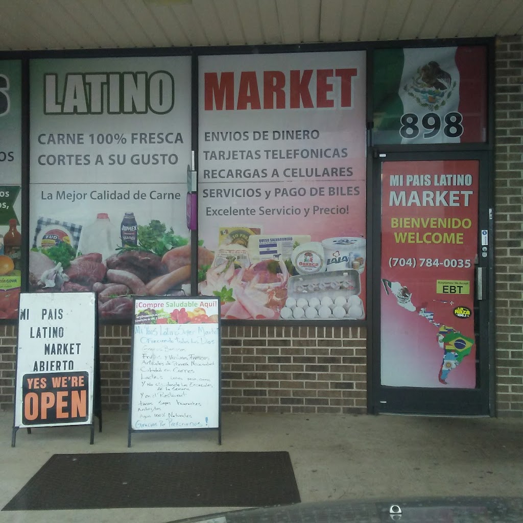 Mi Pais Latino Market | 898 Concord Pkwy N, Concord, NC 28027, USA | Phone: (704) 784-0035