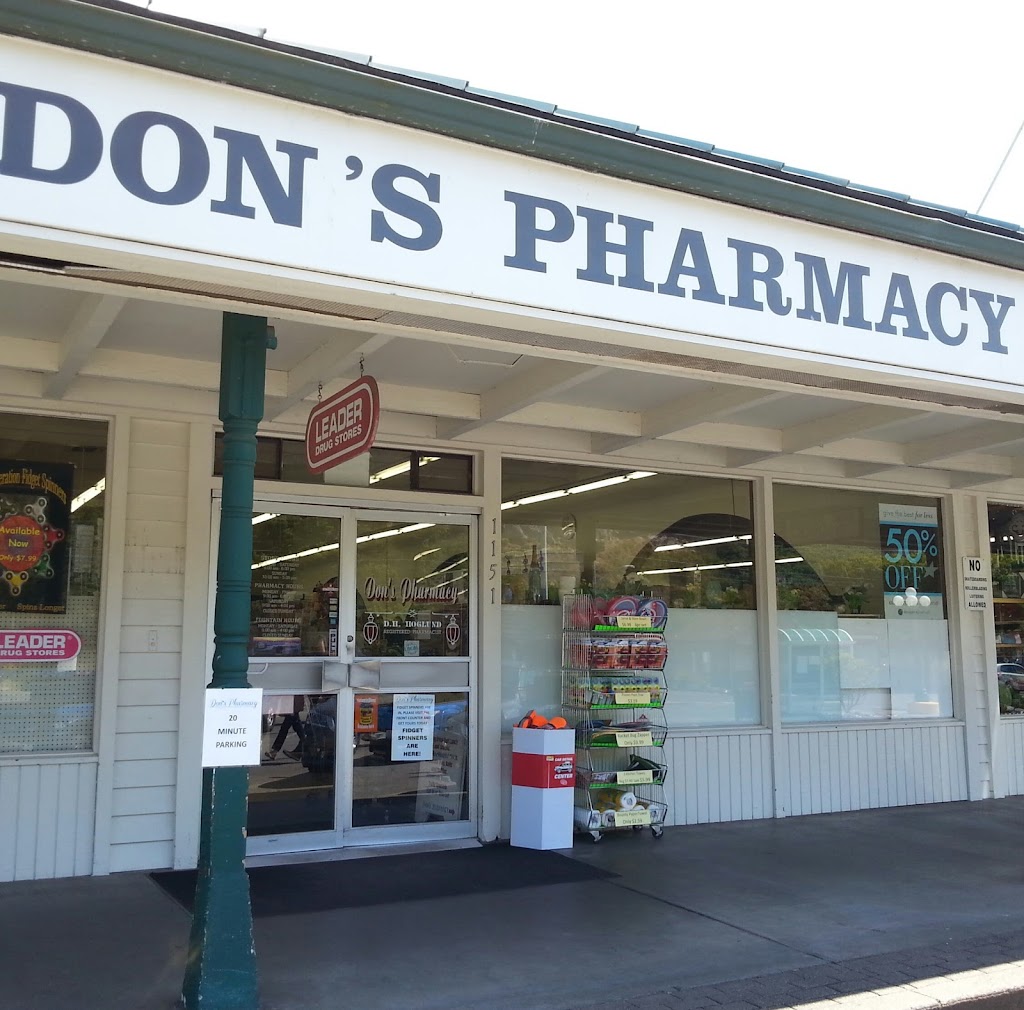 Dons Pharmacy | 1151 Water St, Port Townsend, WA 98368 | Phone: (360) 385-2622