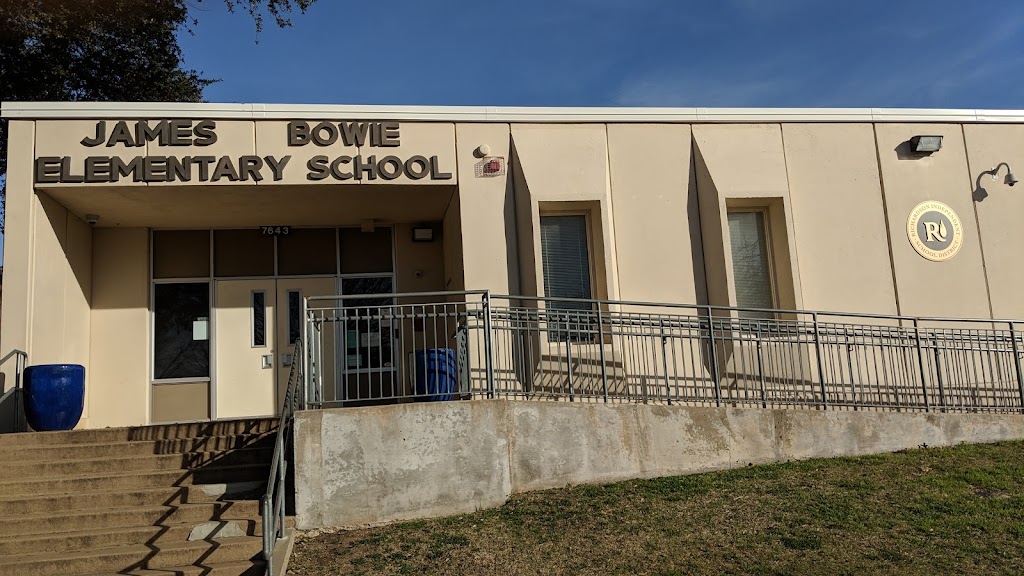 Bowie Elementary School | 7643 La Manga Dr, Dallas, TX 75248, USA | Phone: (469) 593-6000