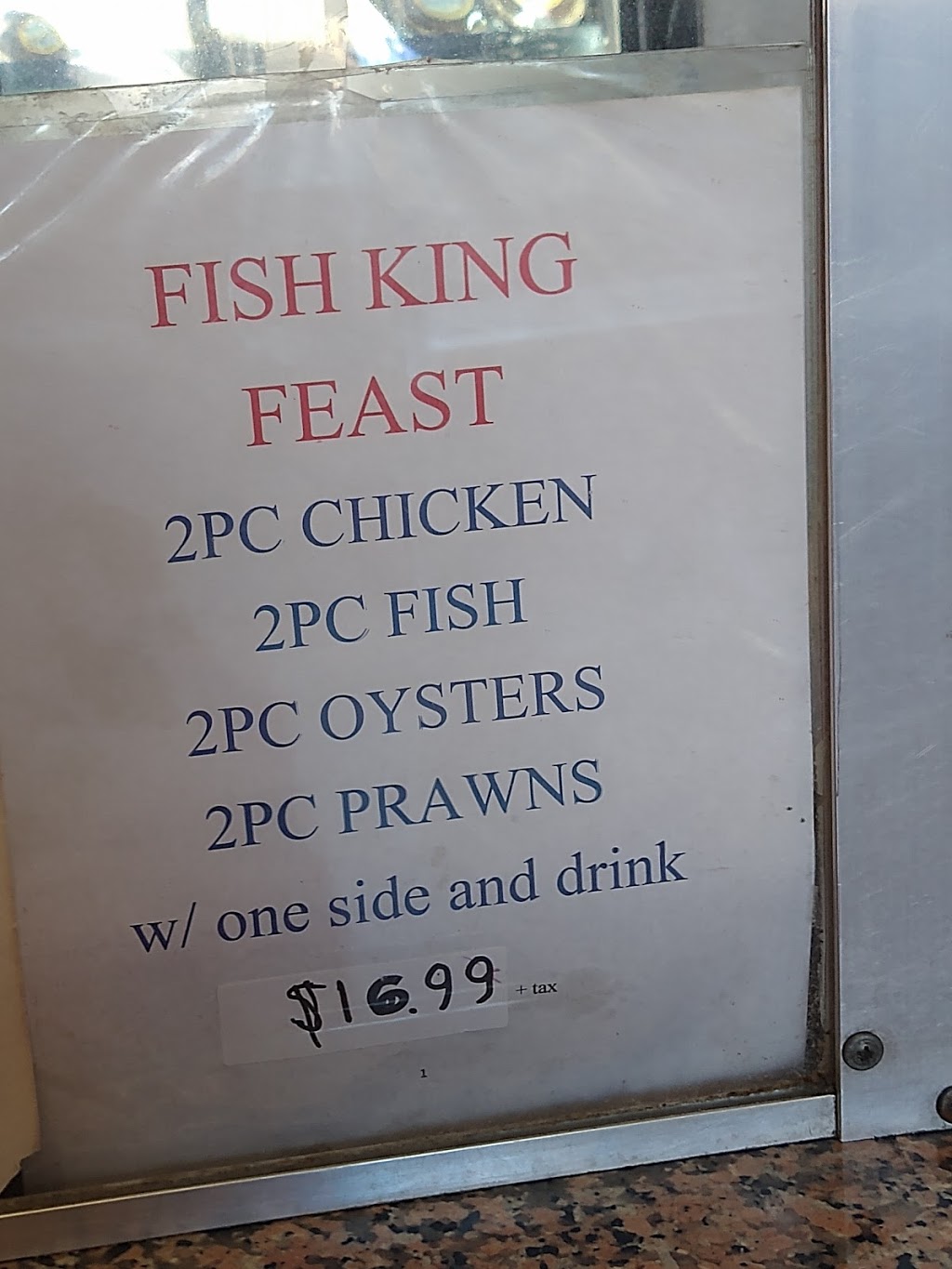 Fish King | 6447 International Blvd C, Oakland, CA 94621, USA | Phone: (510) 553-0707