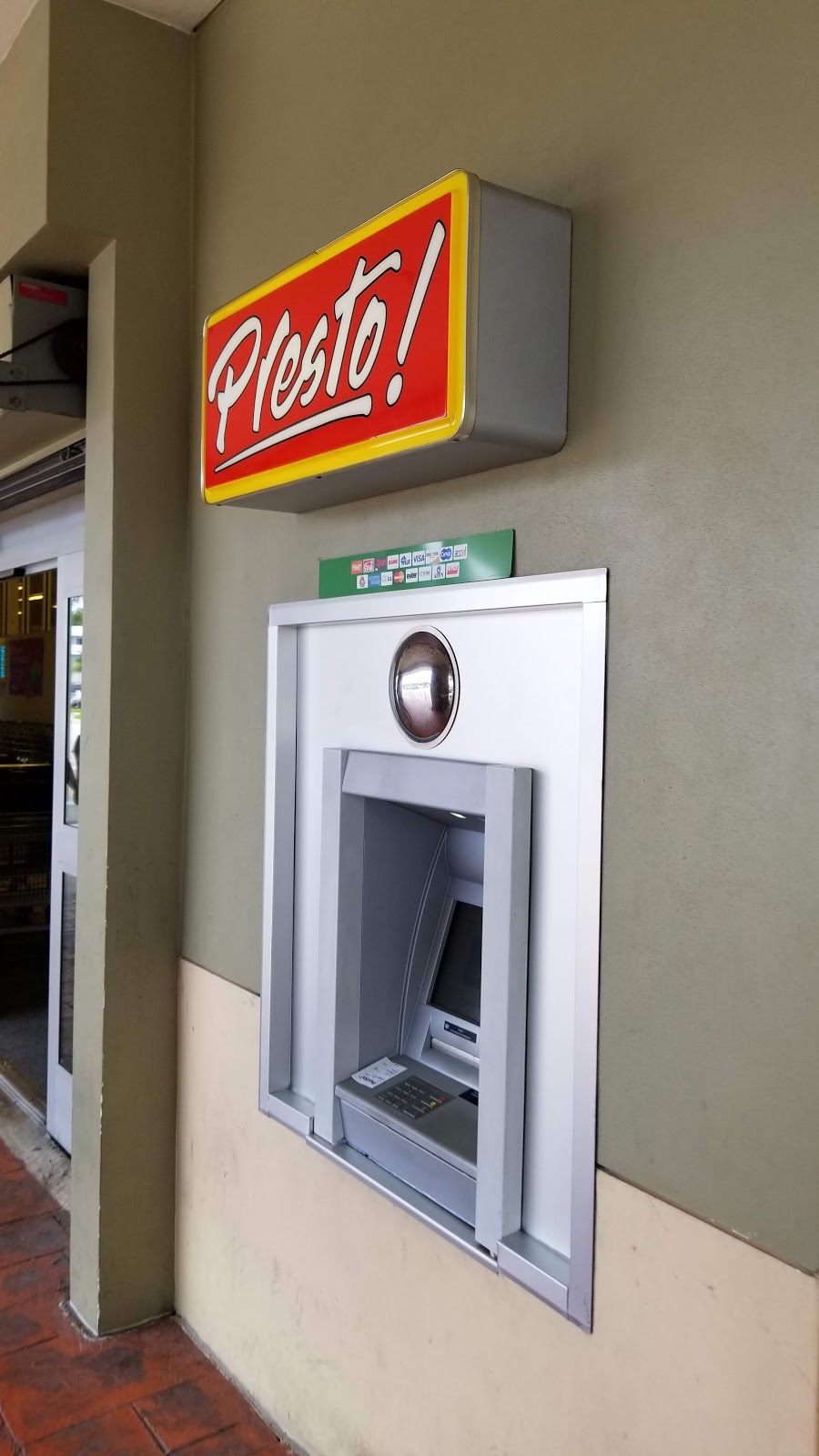 Presto! ATM at Publix Super Market | 1700 Sheridan St, Hollywood, FL 33020, USA | Phone: (863) 688-1188