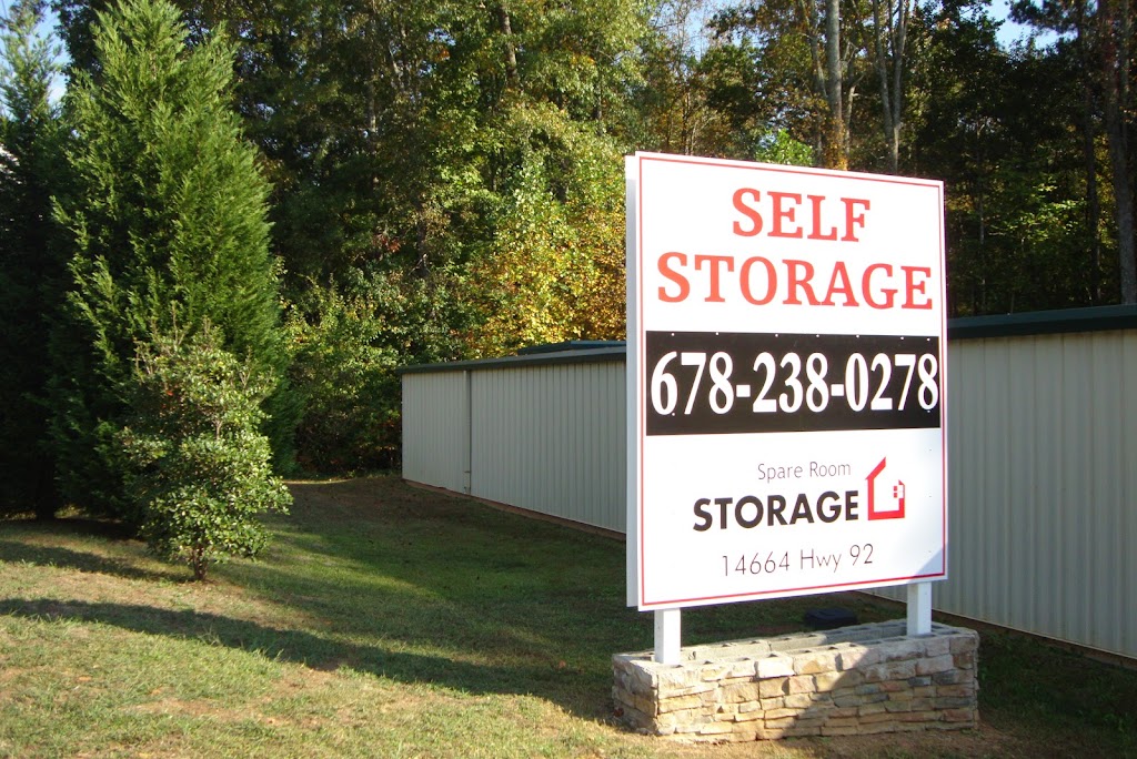 Spare Room Storage | 14664 Hwy 92, Woodstock, GA 30188, USA | Phone: (678) 238-0278