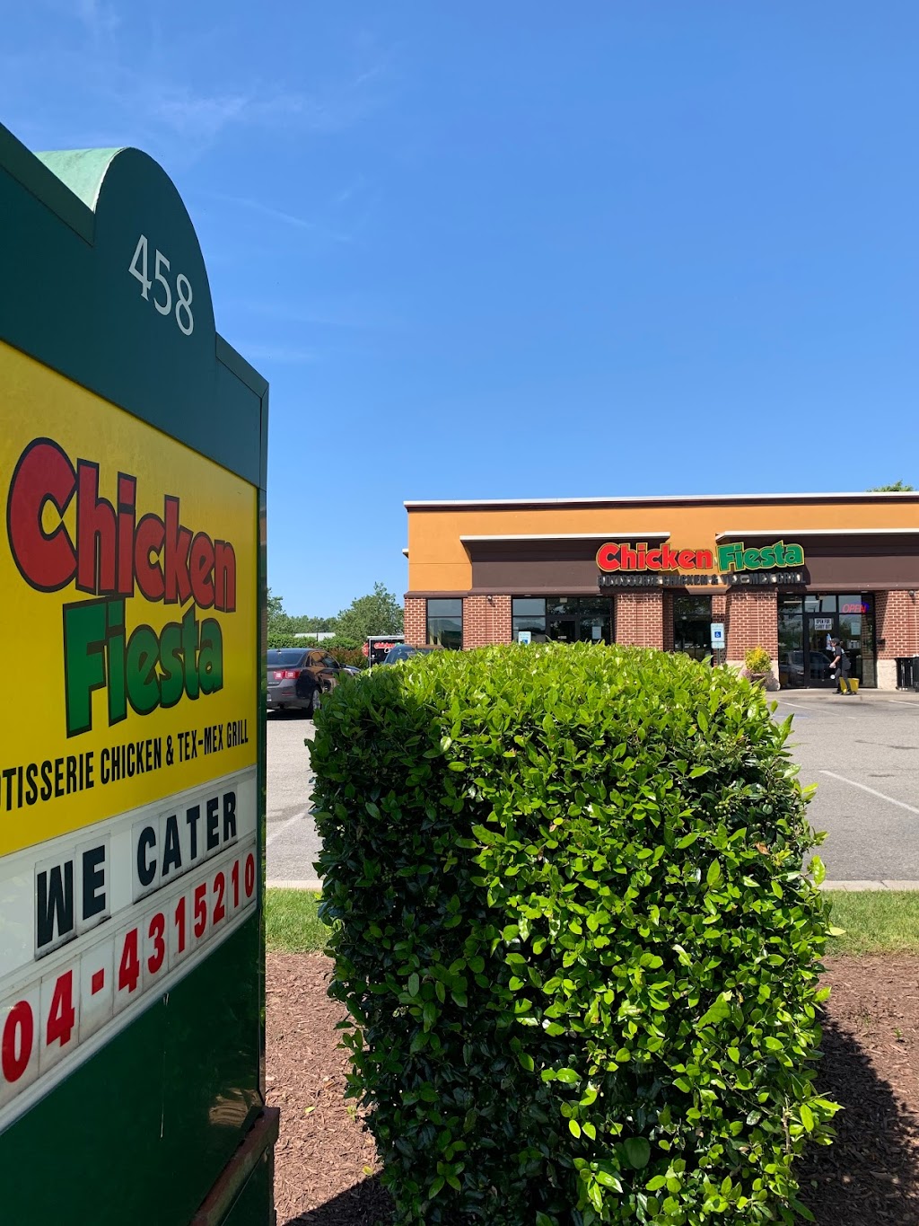 Chicken Fiesta | 458 Charles H Dimmock Pkwy, Colonial Heights, VA 23834, USA | Phone: (804) 431-5210