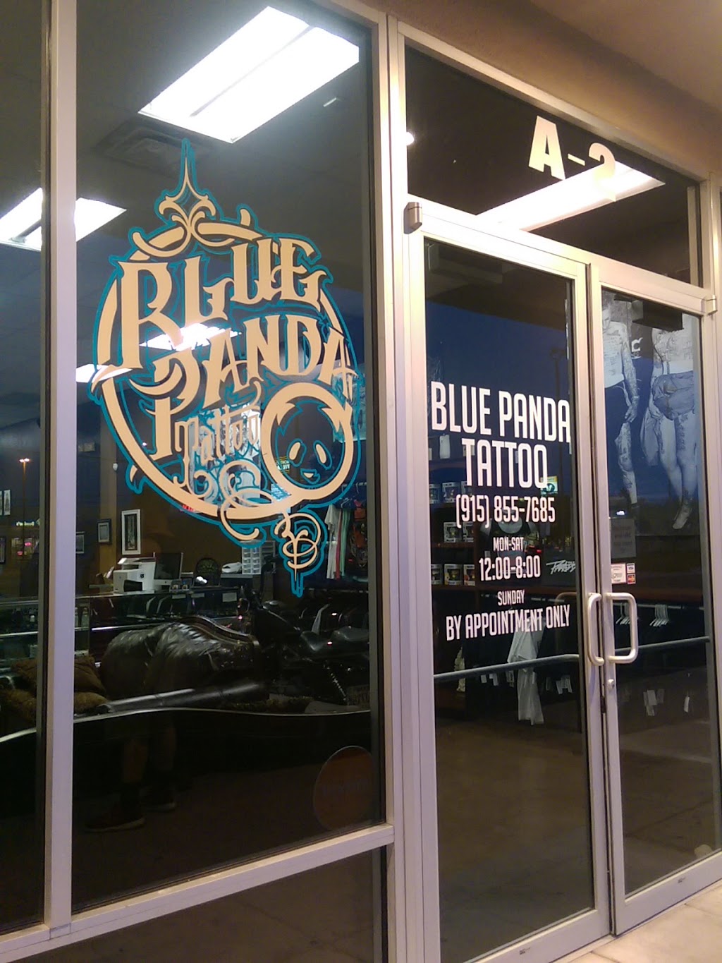 Blue Panda Tattoo | 11675 Montwood Dr, El Paso, TX 79936 | Phone: (915) 855-7685