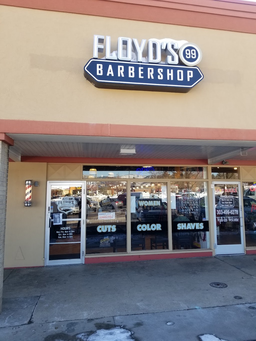 Floyds 99 Barbershop | 2540 Baseline Rd, Boulder, CO 80305, USA | Phone: (303) 317-2110