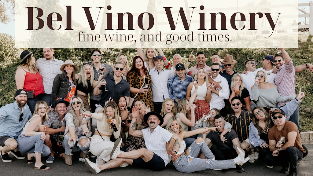 Bel Vino Winery | 33515 Rancho California Rd, Temecula, CA 92591, USA | Phone: (951) 676-6414