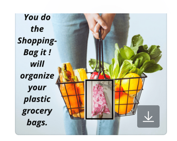 Bag it! Grocery bags Storage. | 4841 Planters Walk, Douglasville, GA 30135, USA | Phone: (678) 542-4933