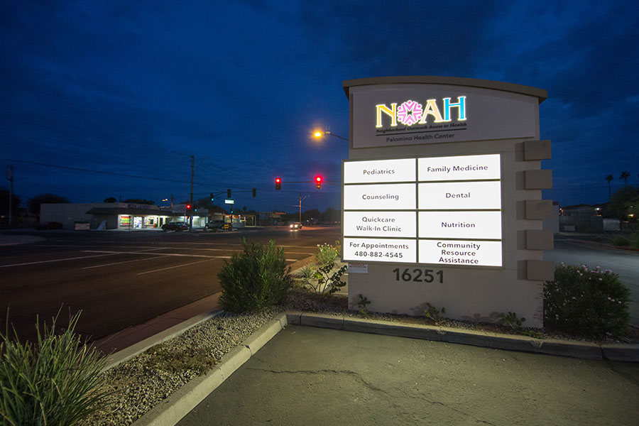 NOAH Palomino Health Center | 16251 N Cave Creek Rd, Phoenix, AZ 85032, USA | Phone: (480) 882-4545