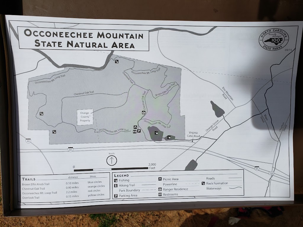 Occoneechee Mountain State Natural Area | 625 Virginia Cates Rd, Hillsborough, NC 27278 | Phone: (919) 383-1686