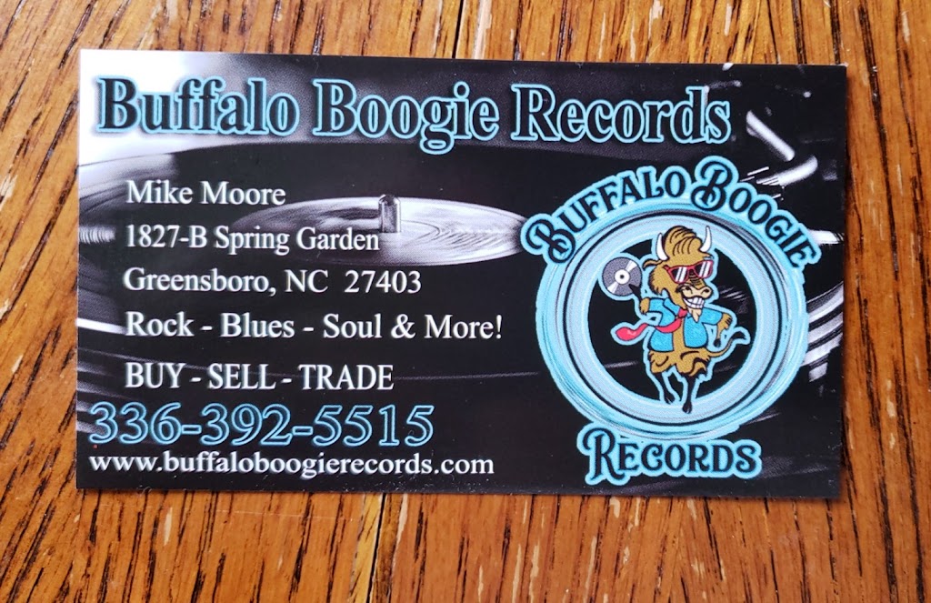 Buffalo Boogie Records | 1827 Spring Garden St STE B, Greensboro, NC 27403, USA | Phone: (336) 392-5515