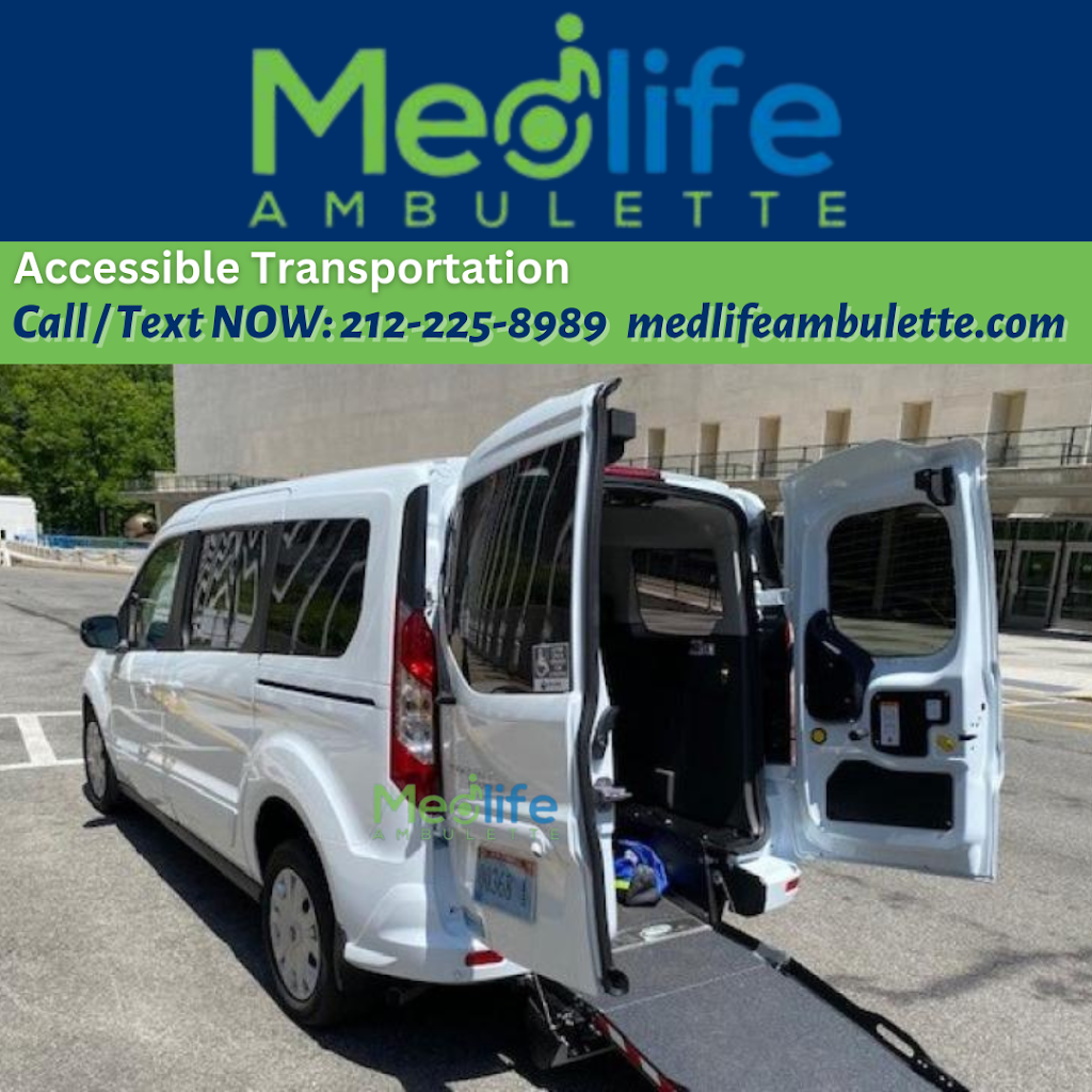 Medlife Ambulette | 1 Edgewater St ste 541, Staten Island, NY 10305, USA | Phone: (212) 225-8989