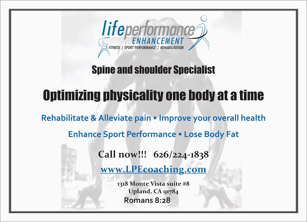 Life Performance Enhancement | 1330 W 9th St, Upland, CA 91786 | Phone: (626) 224-1838