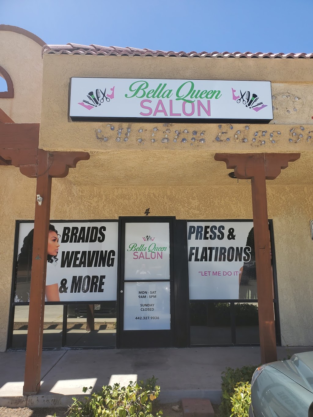 Bellaqueen Salon | 16137 Green Tree Blvd Unit 4, Victorville, CA 92395, USA | Phone: (442) 327-9036