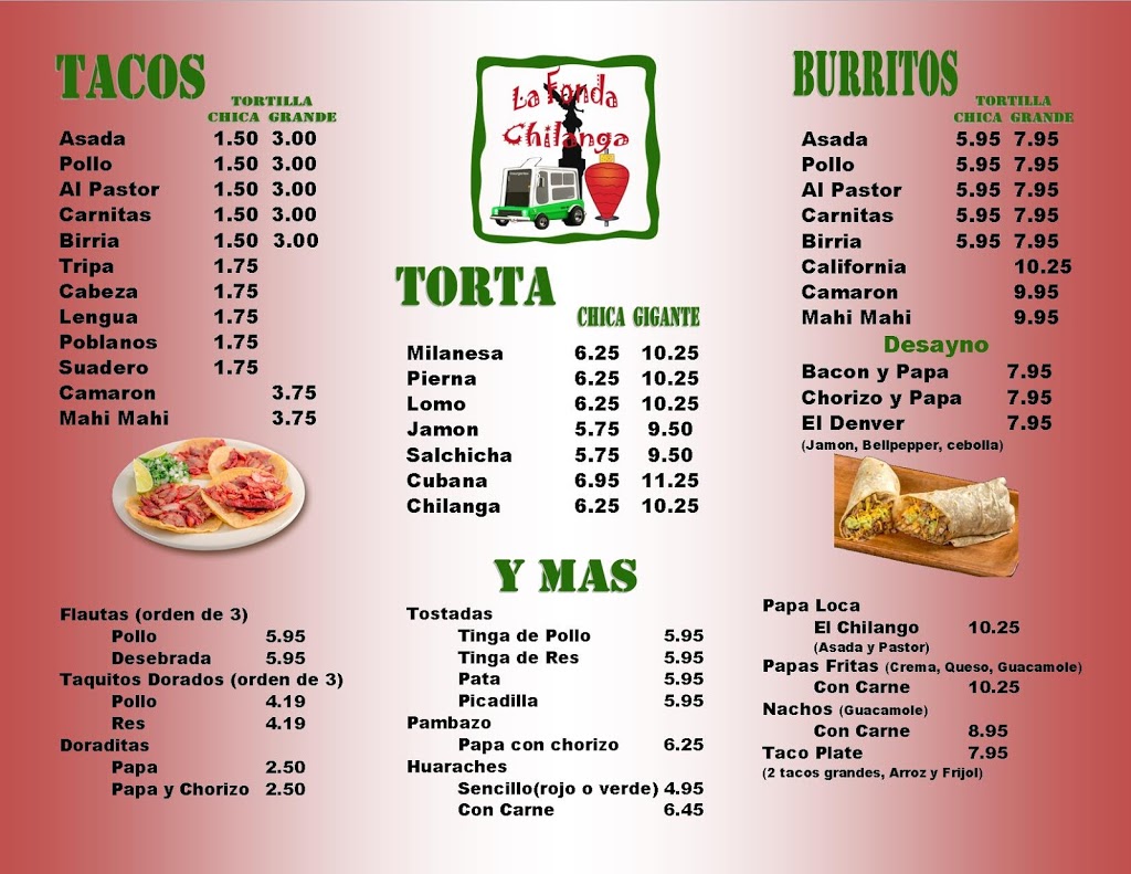 La Fonda Chilanga | 12273 Westminster Ave, Santa Ana, CA 92703, USA | Phone: (657) 346-2020