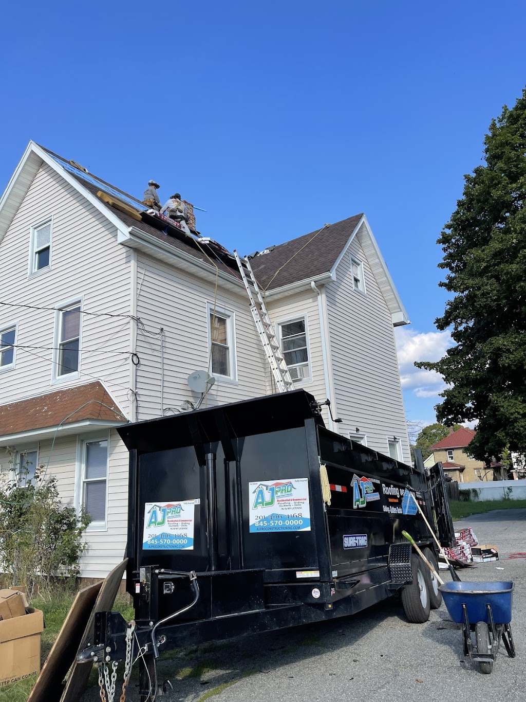 AJ Pro Construction INC-Roofing-siding- gutter- Decks | 19 Headden Dr, Spring Valley, NY 10977, USA | Phone: (845) 570-0000