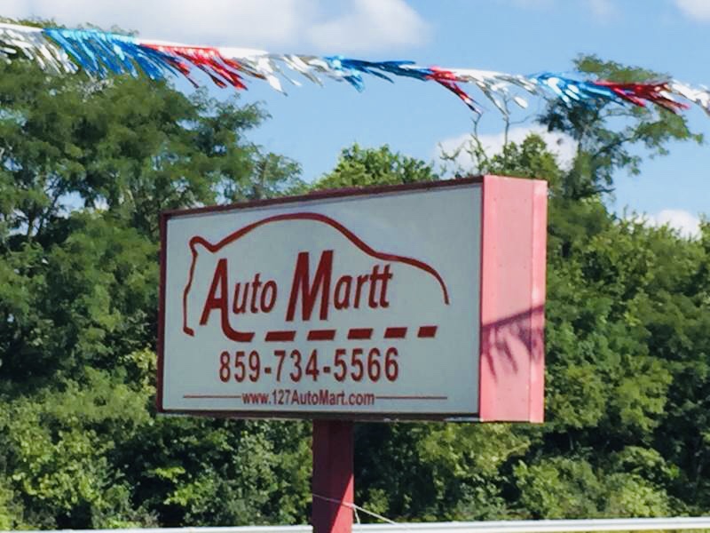 Auto Martt LLC | 2118 Danville Rd, Harrodsburg, KY 40330, USA | Phone: (859) 734-5566