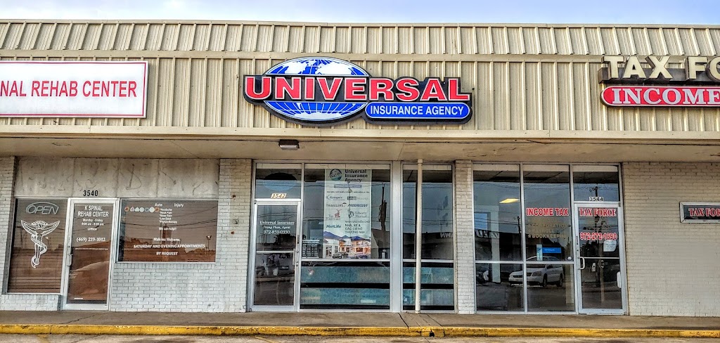 Universal Insurance Agency | 3542 W Walnut St, Garland, TX 75042, USA | Phone: (972) 859-0330
