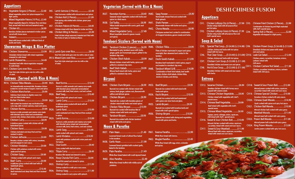 Daawat Indian Chinese | 7055 E 9 Mile Rd, Warren, MI 48091 | Phone: (586) 393-1000