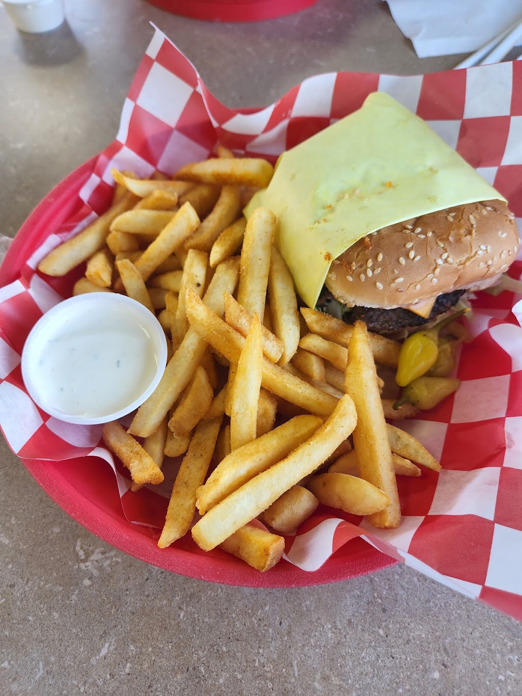 Troys Burgers | 4750 Riverside Dr, Chino, CA 91710, USA | Phone: (909) 627-6622