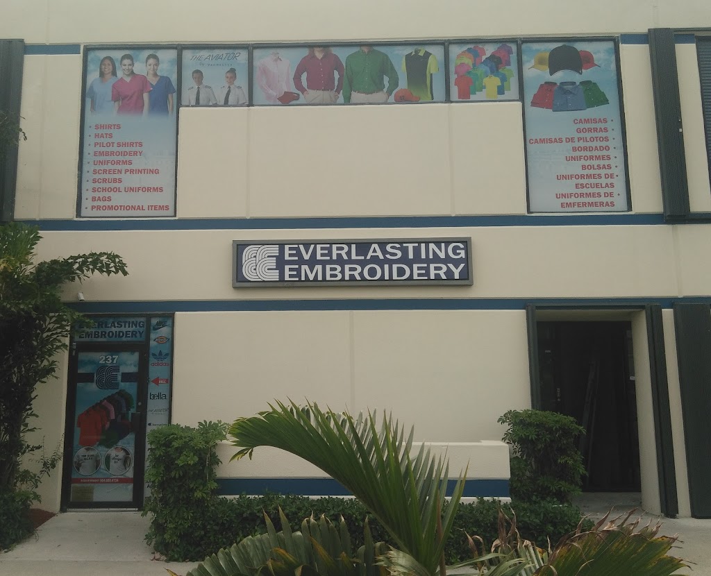 Everlasting Embroidery | 2600 NW 55th Ct STE 237, Fort Lauderdale, FL 33309, USA | Phone: (954) 486-7785