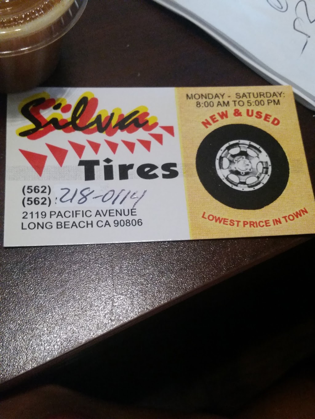 Silvas Tires | 2119 Pacific Ave, Long Beach, CA 90806, USA | Phone: (562) 218-0114