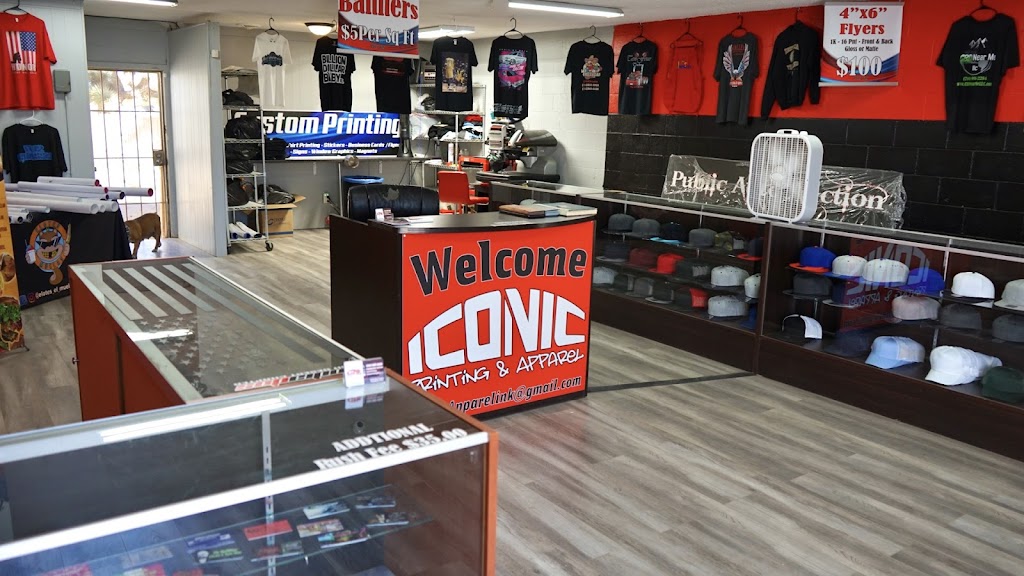 Iconic Printing & Apparel | 16268 Main St Suite B, Hesperia, CA 92345, USA | Phone: (442) 363-0957