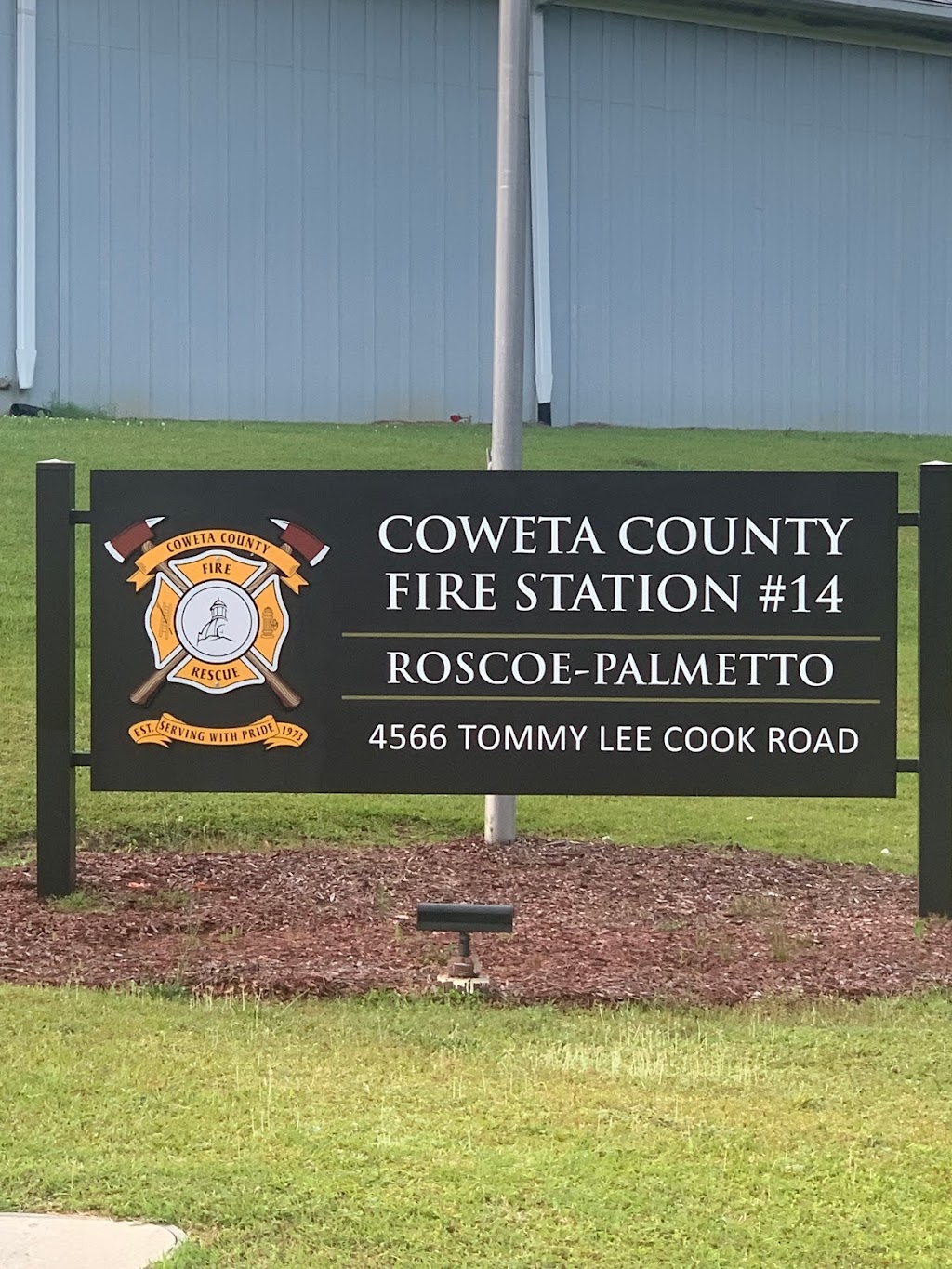 Coweta County Fire Station 14 | 4566 Tommy Lee Cook Rd, Newnan, GA 30263, USA | Phone: (770) 254-3900