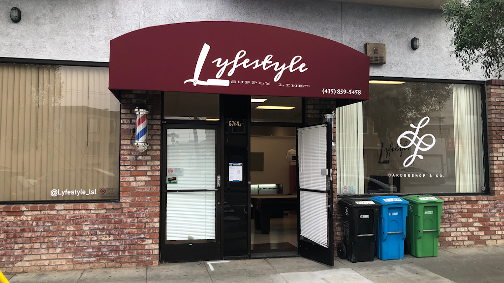 Lyfestyle Supply Line Barbershop & Co. | 5763 Mission St, San Francisco, CA 94112, USA | Phone: (415) 347-7072
