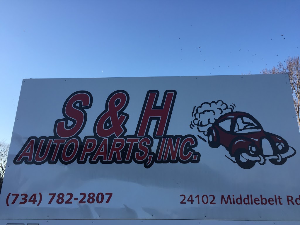 S & H Auto Parts | 24102 Middlebelt Rd, New Boston, MI 48164, USA | Phone: (734) 782-2807