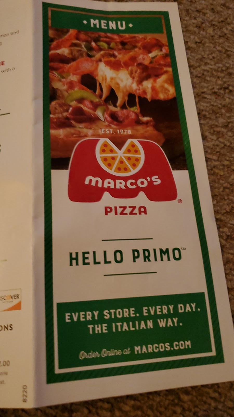 Marcos Pizza | 11689 U.S. 70 Bus Hwy W (Behind Speedway and Dairy Queen), US-70 BUS #19, Clayton, NC 27520, USA | Phone: (919) 243-1573