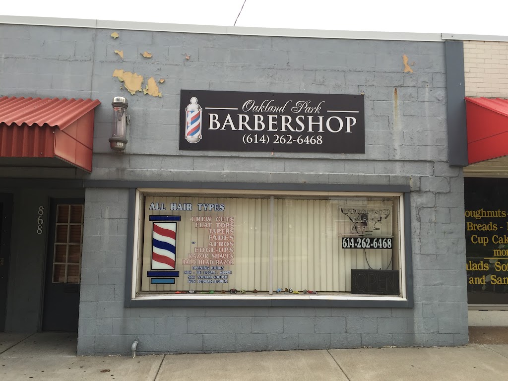 Oakland Park Barber Shop | 868 Oakland Park Ave, Columbus, OH 43224, USA | Phone: (614) 262-6468