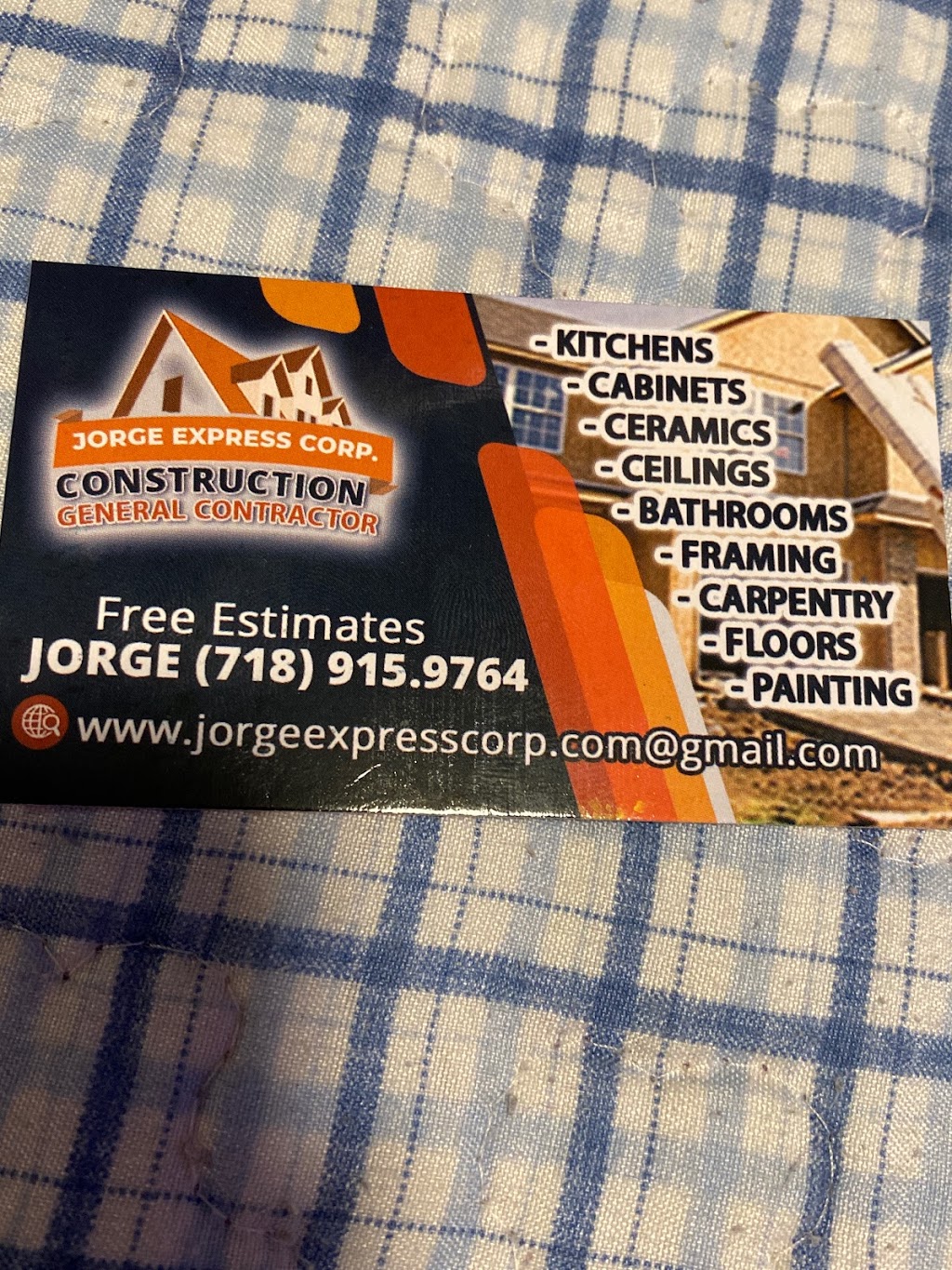 Jorge Express Corp. | 41 67 Judge St apt 2d, Queens, NY 11373, USA | Phone: (718) 915-9764