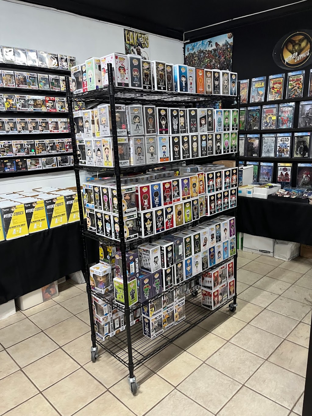 Kobra Comics | 12603 Beverly Blvd, Whittier, CA 90601, USA | Phone: (562) 273-5032