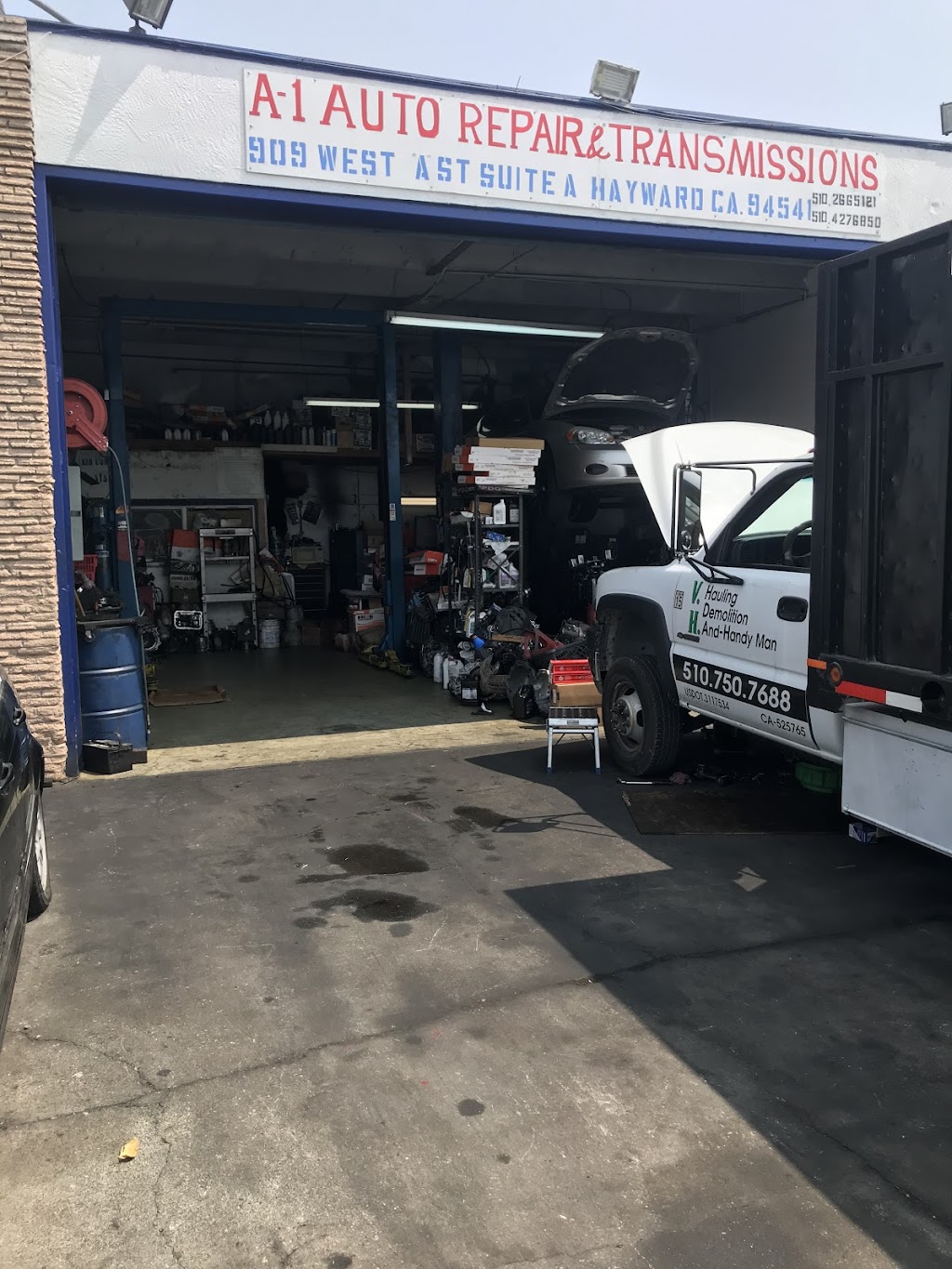 A-1 Auto Repair & Transmission | 909 W A St #5830, Hayward, CA 94541, USA | Phone: (510) 427-6850